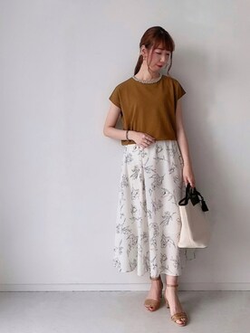 sakiさん（レディース・163cm）の夏コーディネート