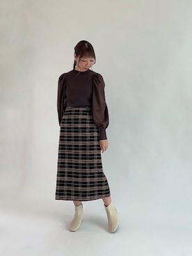 sakiさん（レディース・163cm）の秋コーディネート