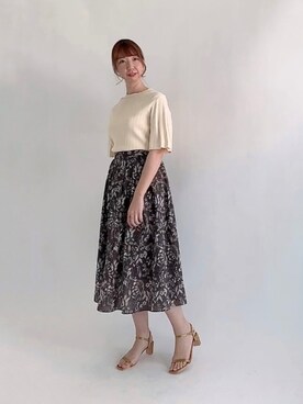 sakiさん（レディース・163cm）の夏コーディネート