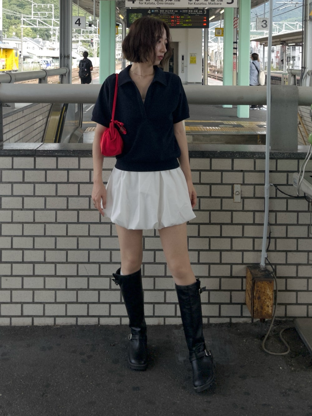 Steven Alan ブークレダンボール　スキッパーネックプルオーバー 1726734244_1000.jpg