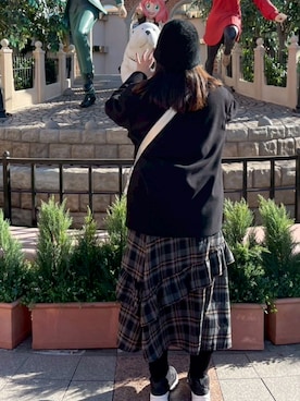 Anyaさん（レディース・166cm）の冬コーディネート