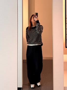 Hiroeさん（レディース・164cm）の冬コーディネート