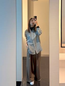 Hiroeさん（レディース・164cm）の冬コーディネート