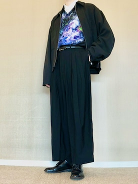 「LAD MUSICIAN（ラッドミュージシャン）のアイテム（その他）」を使った、ゆべしさん（メンズ・184cm）の春コーディネート