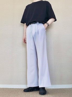 ゆべしさん（メンズ・184cm）の夏コーディネート