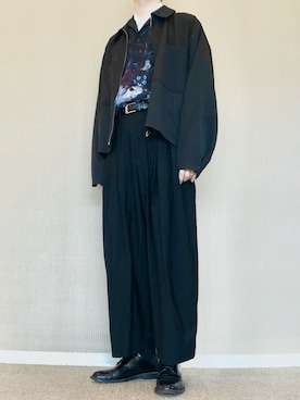 「LAD MUSICIAN（ラッドミュージシャン）のアイテム（その他）」を使った、ゆべしさん（メンズ・184cm）の秋コーディネート