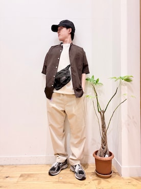 「PENNEYS（ぺニーズ）のアイテム」を使った、Uさん（メンズ・168cm）の春コーディネート