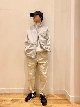 「Foxfire（フォックスファイヤー）のアイテム」を使った、Uさん（メンズ・168cm）の冬コーディネート