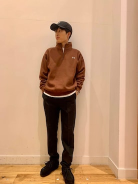 「アーバンリサーチ」｜Uさん（メンズ・168cm）の秋コーディネート