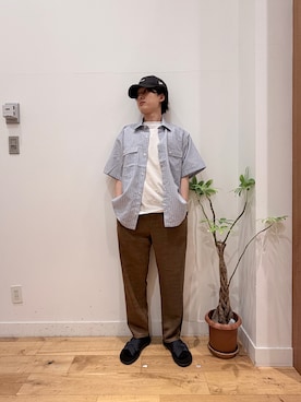 Uさん(メンズ・168cm)の夏コーディネート