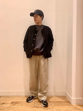 「STONEMASTER（ストーンマスター ）のアイテム」を使った、Uさん（メンズ・168cm）の秋コーディネート