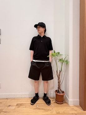 「MARMOT（マーモット）のアイテム」を使った、Uさん（メンズ・168cm）の夏コーディネート
