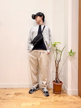 「アウトドア」｜Uさん（メンズ・168cm）の春コーディネート