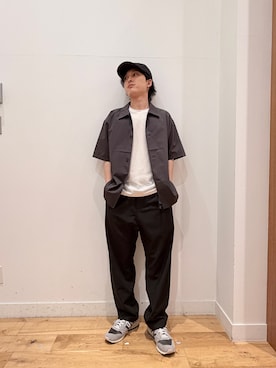 「EKAL（エカル）のアイテム」を使った、Uさん（メンズ・168cm）の夏コーディネート