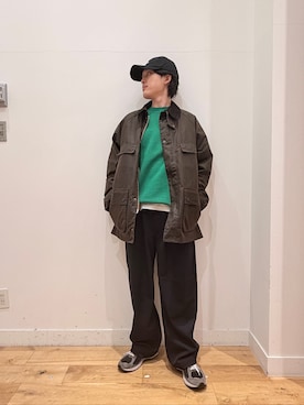 「PENNEYS（ぺニーズ）のアイテム」を使った、Uさん（メンズ・168cm）の秋コーディネート