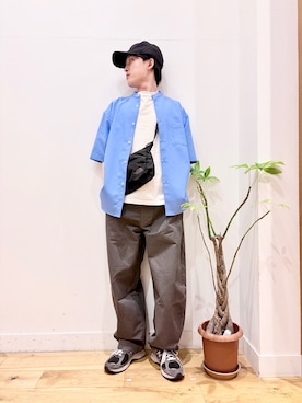 「PENNEYS（ぺニーズ）のアイテム」を使った、Uさん（メンズ・168cm）の春コーディネート