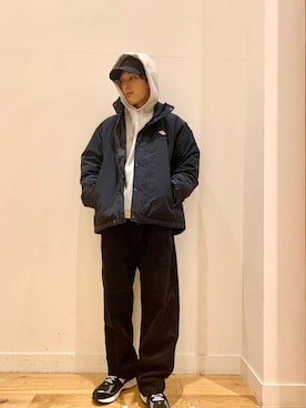 「パーカー」｜「アイテム（その他アウター）」を使った、Uさん（メンズ・168cm）の秋コーディネート