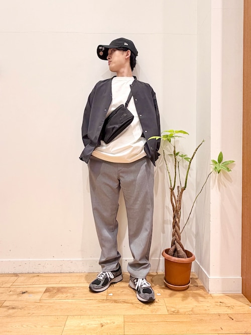 現行・美品✨バーバリー　ブルゾン　洗える　ストレッチ　ノバストライプ　S相当 swing by ビンテージソフトレザーブルゾン/Green Parks（グリーン