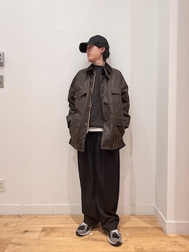 「Barbour（バブアー）のアイテム」を使った、Uさん（メンズ・168cm）の秋コーディネート