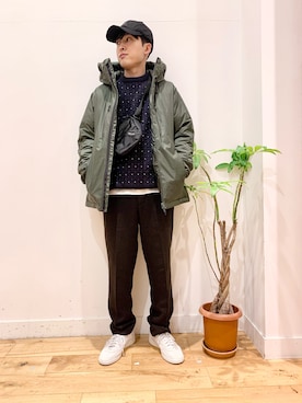 Uさん（メンズ・168cm）の秋コーディネート