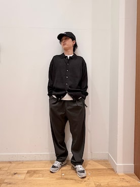 「URBAN RESEARCH DOORS（アーバンリサーチドアーズ）のアイテム（ニット/セーター）」を使った、Uさん（メンズ・168cm）の夏コーディネート