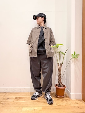 「アウトドア」｜Uさん（メンズ・168cm）の春コーディネート