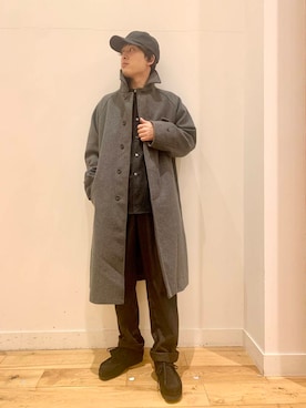 Uさん(メンズ・168cm)の冬コーディネート