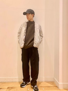 「STONEMASTER（ストーンマスター ）のアイテム」を使った、Uさん（メンズ・168cm）の秋コーディネート