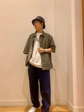 Uさん（メンズ・168cm）の夏コーディネート