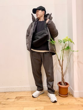 Uさん（メンズ・168cm）の冬コーディネート