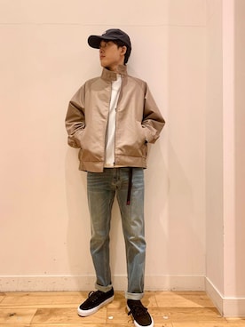 Uさん(メンズ・168cm)の冬コーディネート