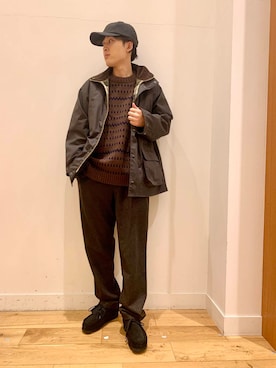 Uさん(メンズ・168cm)の冬コーディネート