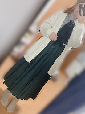 「LA BELLE ETUDE（ラベルエチュード）のアイテム（シャツ/ブラウス）」を使った、なつきゆかりさん（レディース・162cm）の春コーディネート
