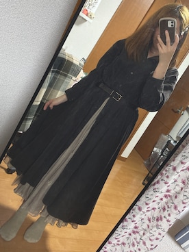 「LA BELLE ETUDE（ラベルエチュード）のアイテム（スカート）」を使った、なつきゆかりさん（レディース・162cm）の春コーディネート