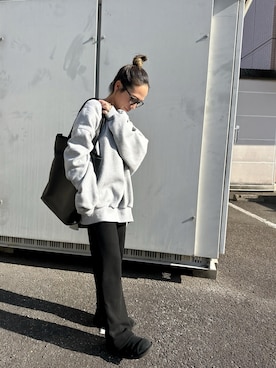 「wee9s（ウィークス）のアイテム」を使った、SAYO☻さん（レディース・157cm）の冬コーディネート