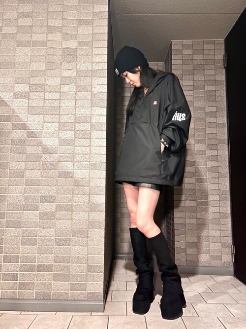 HYSTERIC GLAMOUR ビーニー 黒色 HYSTERIC GLAMOUR - ビーニー