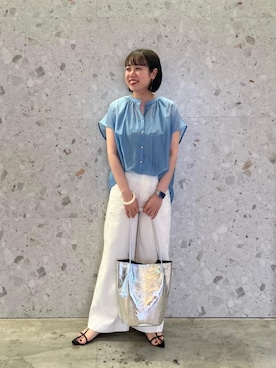 iharaさん（レディース・158cm）の夏コーディネート