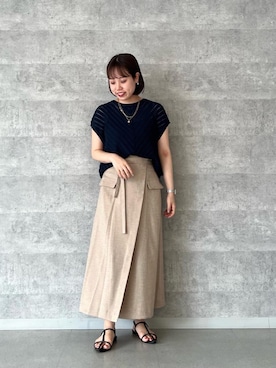 iharaさん（レディース・158cm）の夏コーディネート