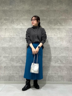 「ホリデーコーデ」｜iharaさん（レディース・158cm）の冬コーディネート