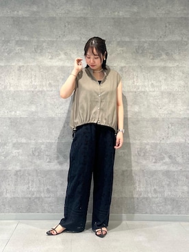 iharaさん(レディース・158cm)の夏コーディネート