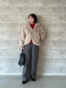 iharaさん（レディース・158cm）の冬コーディネート