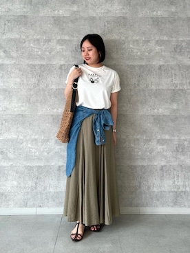 iharaさん（レディース・158cm）の夏コーディネート