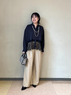 「ルクールブラン」｜iharaさん（レディース・158cm）の秋コーディネート