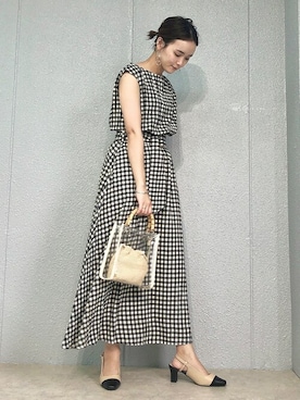 「alala（アララ）のアイテム」を使った、mayuさん（レディース・160cm）の春コーディネート