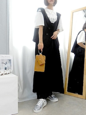 「alala（アララ）のアイテム」を使った、mayuさん（レディース・160cm）の秋コーディネート