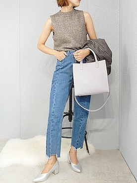 「alala（アララ）のアイテム」を使った、mayuさん（レディース・160cm）の秋コーディネート