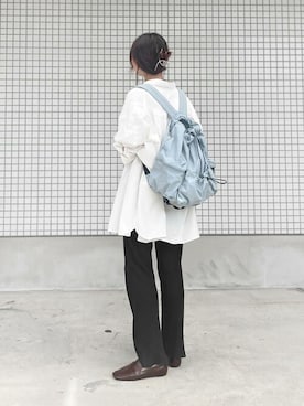 「160cm」｜「アイテム（レインシューズ）」を使った、mayuさん（レディース・160cm）の夏コーディネート