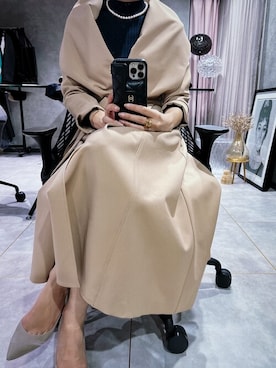 「JENNE（ジェンヌ）のアイテム（ジャケット/アウター）」を使った、JENNE_YUKAさん（レディース・156cm）の春コーディネート