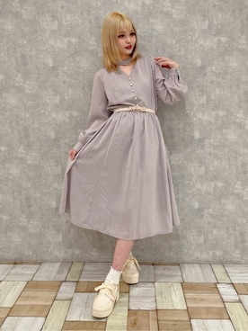 axes femmeさん(レディース・158cm)の春コーディネート