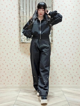「axes femme POETIQUE（アクシーズファムポエティック）のアイテム（アクセサリー）」を使った、axes femmeさん（レディース・148cm）の春コーディネート
